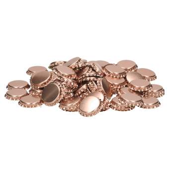 Kapsler 100 stk., 26 mm, metallic pink