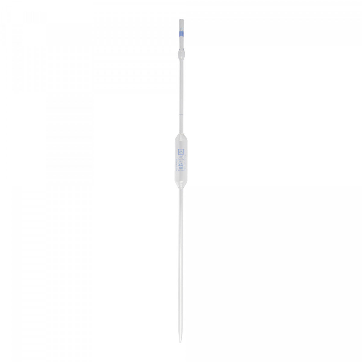 Fuldpipette 25 ml.