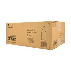 Ølflaske Steinie 33 cl. 24 stk.