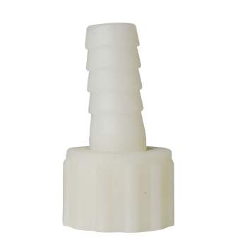 Slangestuds lige PE 12mm x 3/4" F