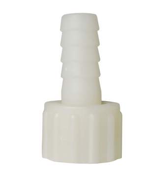 Slangestuds lige PE 13mm x 1/2" F