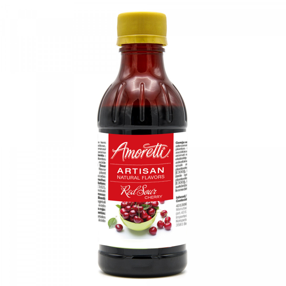 Amoretti Natural Artisan Flavor - Kirsebær 226 g