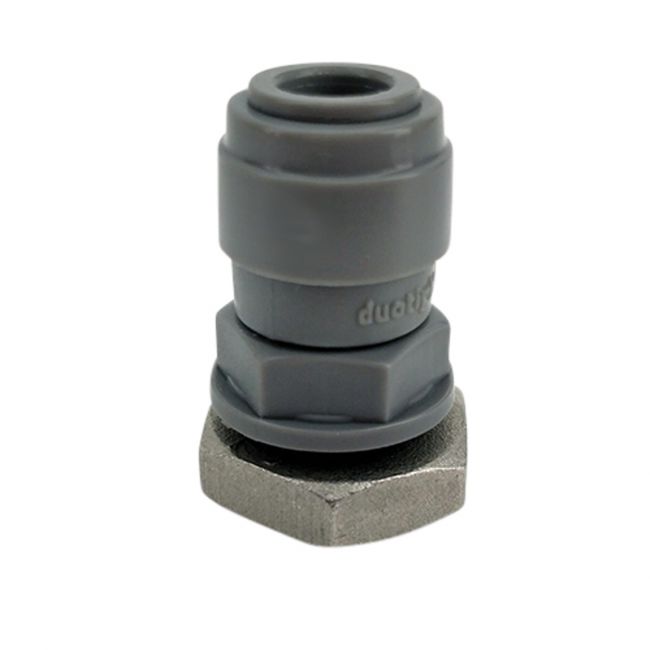 Duotight Bulkhead 8mm - 1/4"