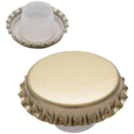Kapsler 200 stk., 29 mm, Guld m. underbung