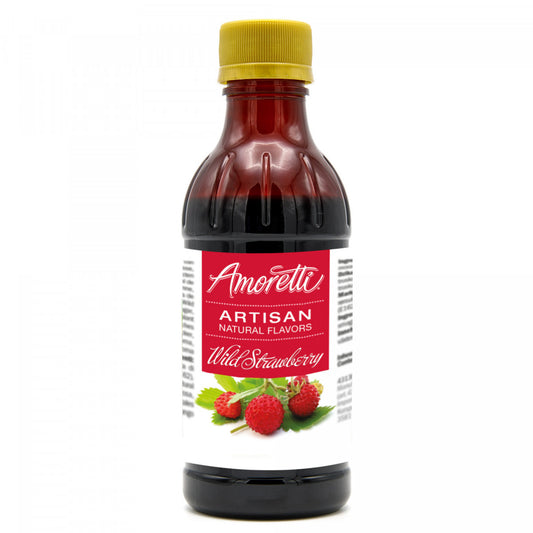 Amoretti Natural Artisan Flavor - Jordbær 226 g